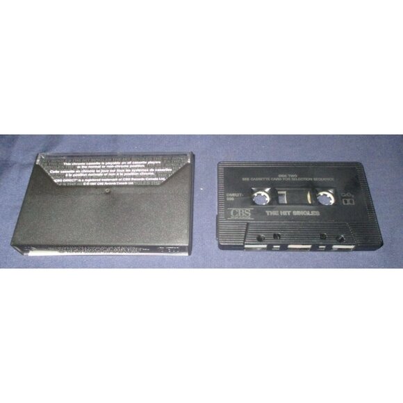 The Hit Singles - Various Artists on cassette (CBS Records, Canada, 1987) - Picture 2 of 2